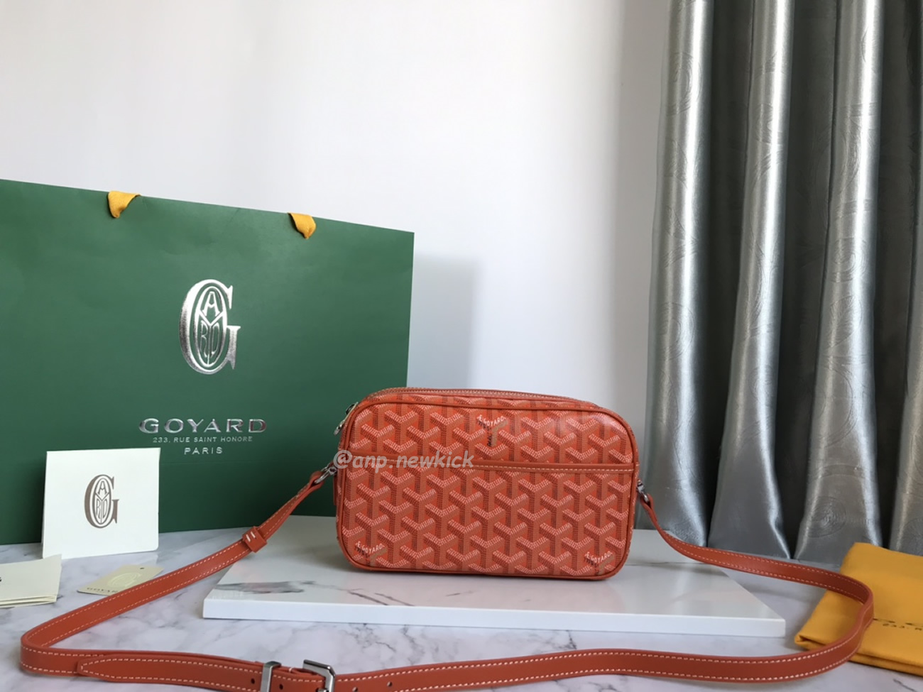 Goyard Cap Vert Camera Bag 13 Cm X 6.5 Cm X 22 Cm (17) - newkick.vip